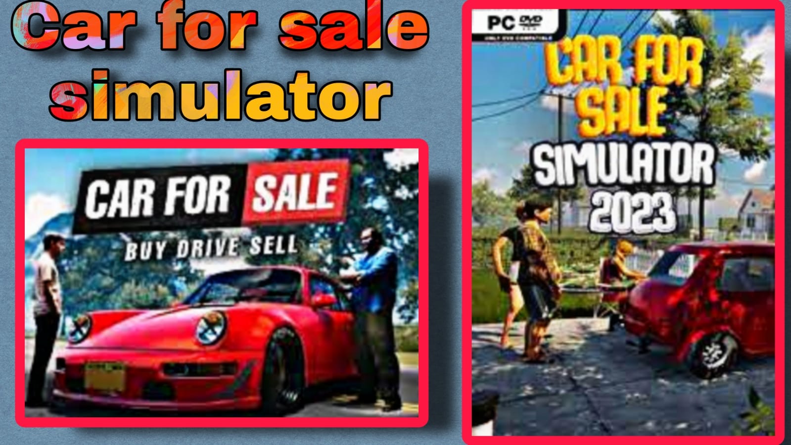 تحميل لعبة car for sale simulator 2023 للاندرويد من ميديافاير اخر اصدار