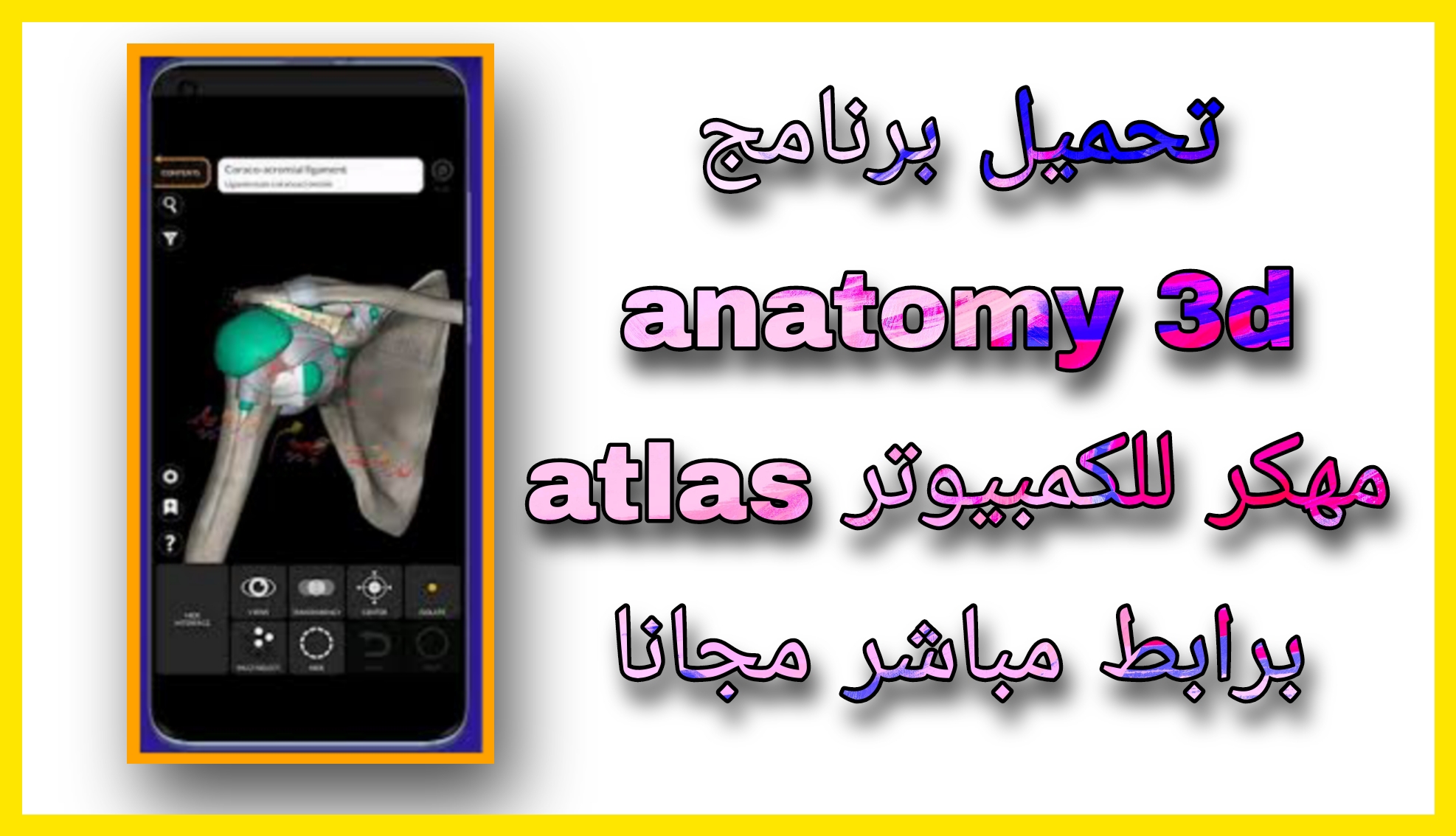 تحميل برنامج anatomy 3d atlas مهكر للاندرويد و الايفون 2023 اخر اصدار