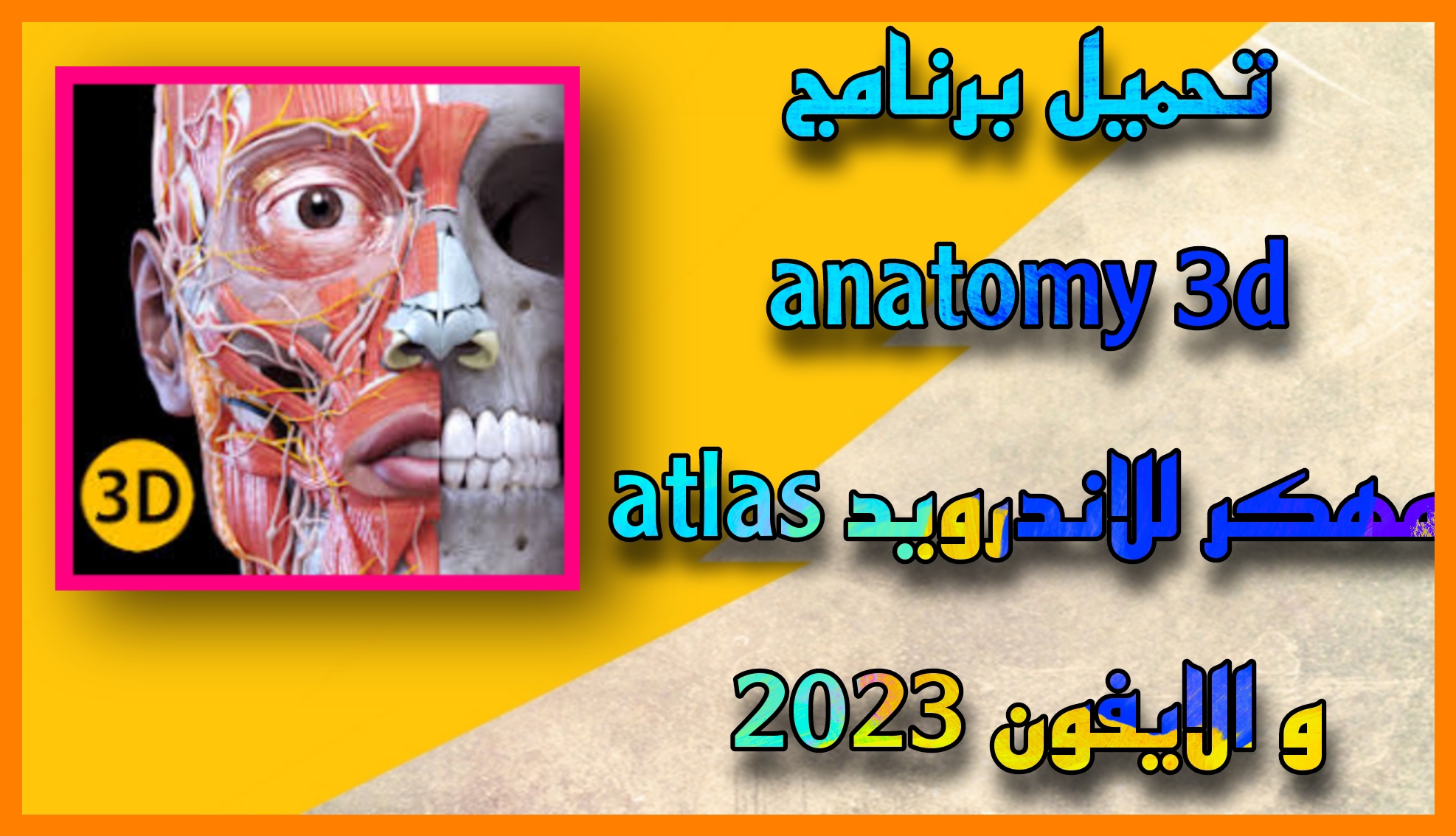 تحميل برنامج anatomy 3d atlas مهكر للاندرويد و الايفون 2023 اخر اصدار