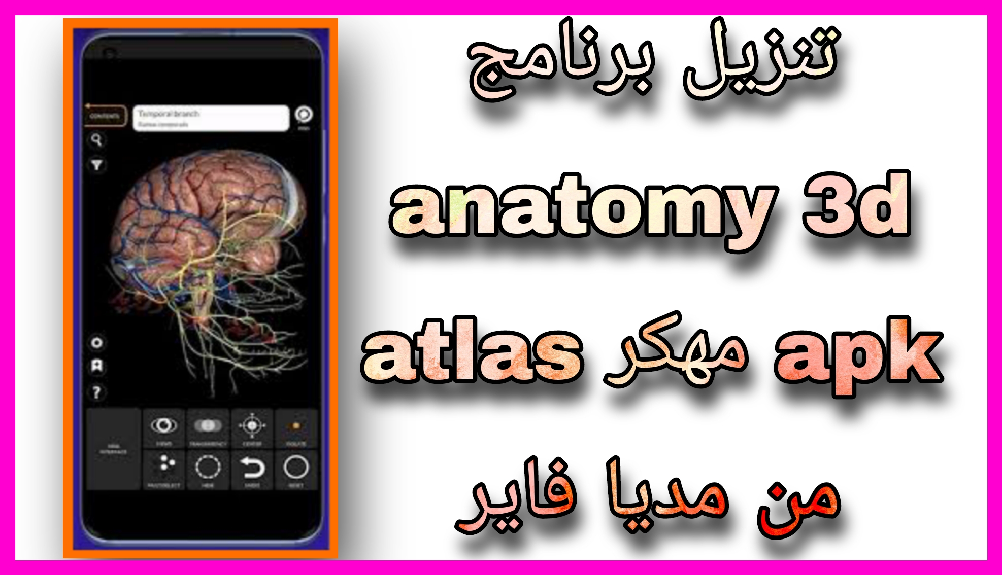 تحميل برنامج anatomy 3d atlas مهكر للاندرويد و الايفون 2023 اخر اصدار