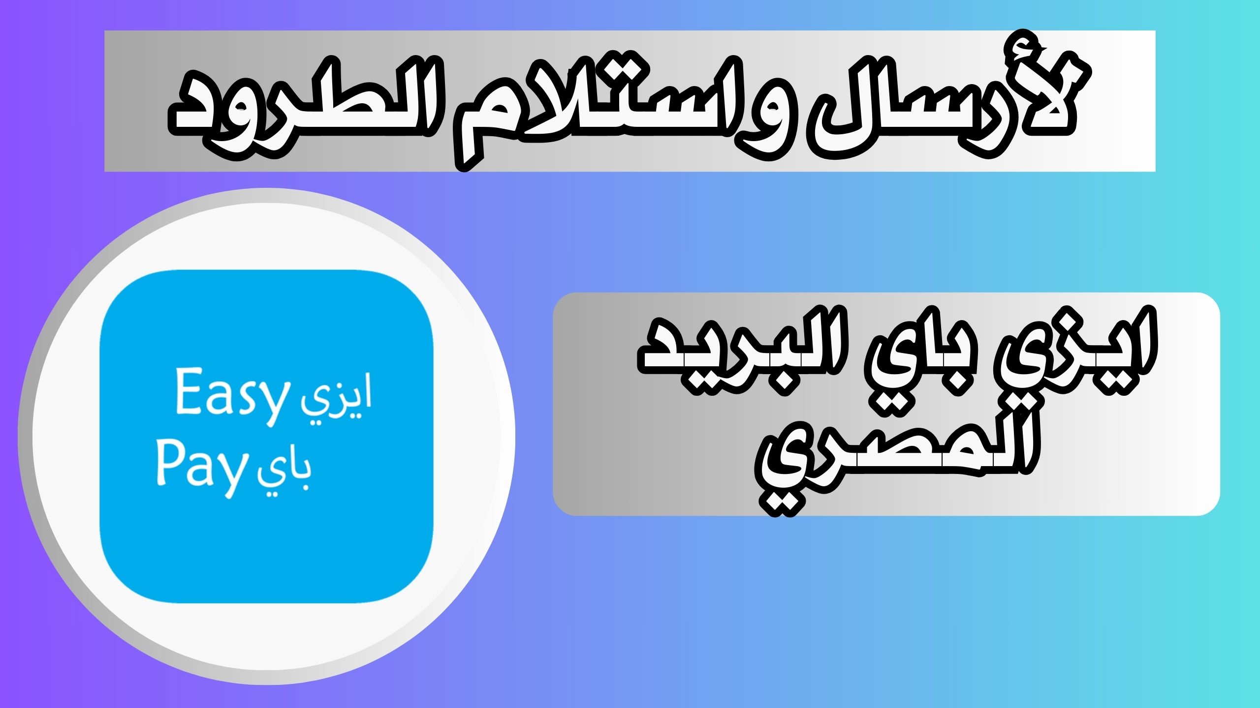 تحميل تطبيق ايزي باي البريد المصري للاندرويد و الايفون 2024 مجانا