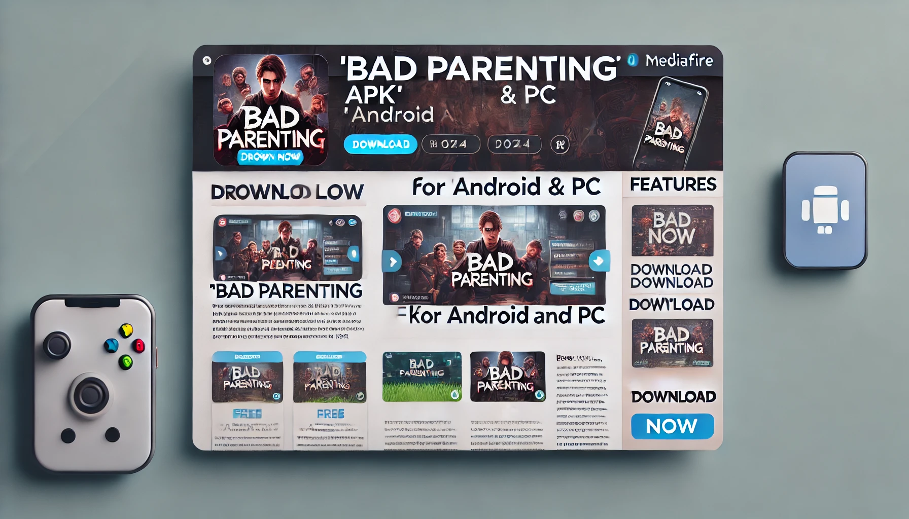 رابط تحميل لعبة bad parenting الاصلية APK للاندرويد والكمبيوتر من ميديا فاير مجانا 2024